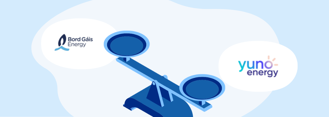 Bord Gáis Energy vs Yuno Energy