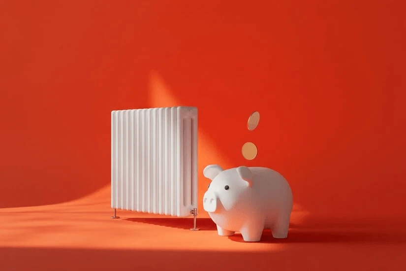 Piggy bank radiator