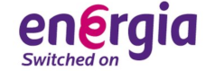 The energia company logo