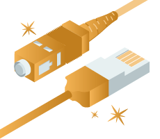 image of a fibre cable