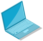 A laptop