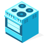 An oven
