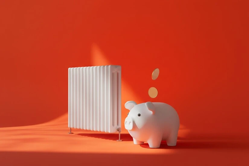 Piggy bank radiator