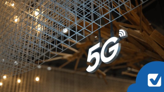 5G in Ireland sign