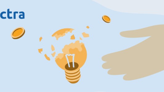 Broken lightbulb