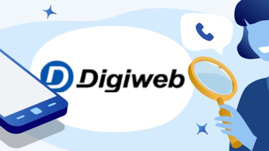 Image of a person searching how to contact Digiweb