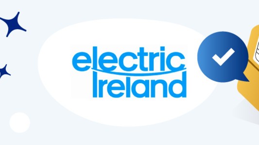 electric Ireland logo with prepayment meter