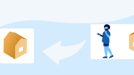 Man with moving tips checklist moving homes