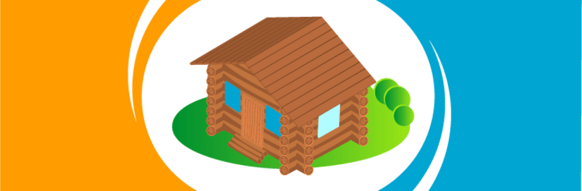 A woden cabin