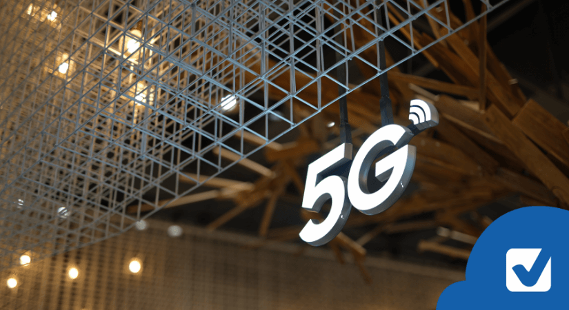 5G in Ireland sign