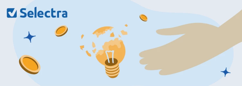 Broken lightbulb