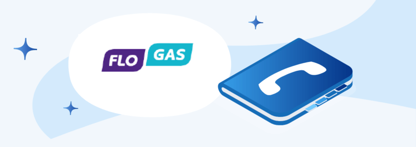 Flogas Phone Number Book with Logo