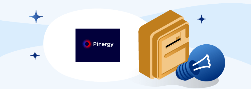 Pinergy top up meter with company logo