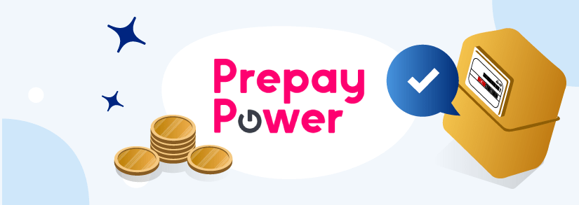 prepaypower logo with prepayment meter