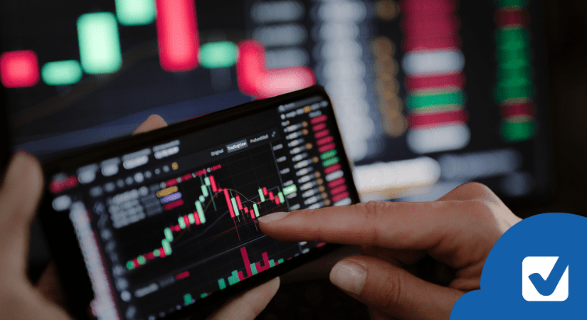 Stock market prices increasing